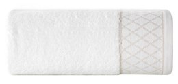 RĘCZNIK LAYLA (01) 70 X 140 CM BIAŁY EUROFIRANY