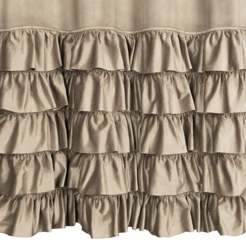 ZASŁONA GOTOWA CARLI 140 X 250 CM CIEMNOBEŻOWY EUROFIRANY ZASŁONA GOTOWA CARLI 140 X 250 CM CIEMNOBEŻOWY EUROFIRANY