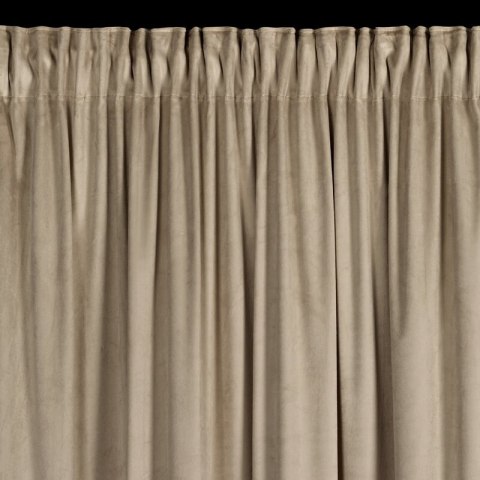 ZASŁONA GOTOWA CARLI NA TAŚMIE 140 X 250 CM CIEMNOBEŻOWY EUROFIRANY ZASŁONA GOTOWA CARLI NA TAŚMIE 140 X 250 CM CIEMNOBEŻOWY EUROFIRANY