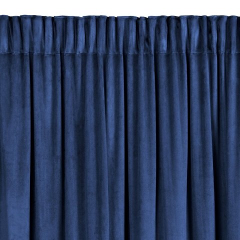 ZASŁONA GOTOWA CARLI NA TAŚMIE 140 X 270 CM GRANATOWY EUROFIRANY ZASŁONA GOTOWA CARLI NA TAŚMIE 140 X 270 CM GRANATOWY EUROFIRANY