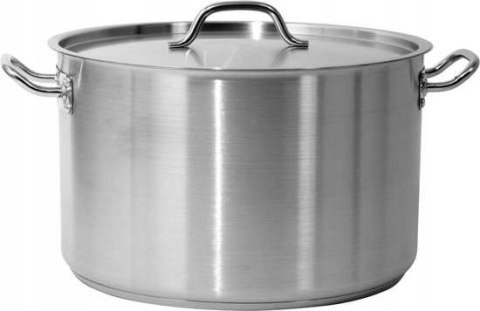 GARNEK WYSOKI Z POKRYWKĄ ZE STALI NIERDZEWNEJ 40X25 31.4L GARNEK WYSOKI Z POKRYWKĄ ZE STALI NIERDZEWNEJ 40X25 31.4L