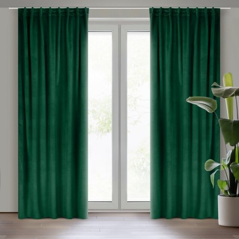ZASŁONA GOTOWA MADLEN NA TAŚMIE 140 X 300 CM ZIELONY EUROFIRANY ZASŁONA GOTOWA MADLEN NA TAŚMIE 140 X 300 CM ZIELONY EUROFIRANY