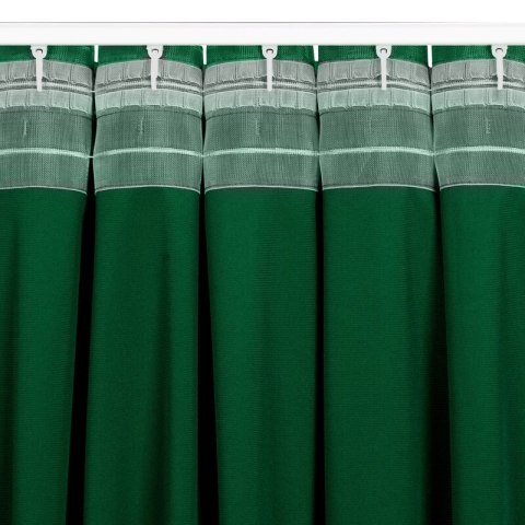 ZASŁONA GOTOWA MADLEN NA TAŚMIE 140 X 300 CM ZIELONY EUROFIRANY ZASŁONA GOTOWA MADLEN NA TAŚMIE 140 X 300 CM ZIELONY EUROFIRANY