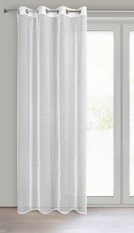 FIRANA GOTOWA DOTI 140 X 250 CM BIAŁY EUROFIRANY FIRANA GOTOWA DOTI 140 X 250 CM BIAŁY EUROFIRANY