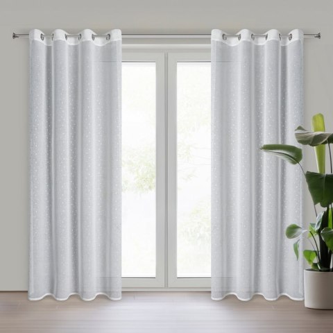 FIRANA GOTOWA GINA 140 X 250 CM BIAŁY EUROFIRANY FIRANA GOTOWA GINA 140 X 250 CM BIAŁY EUROFIRANY