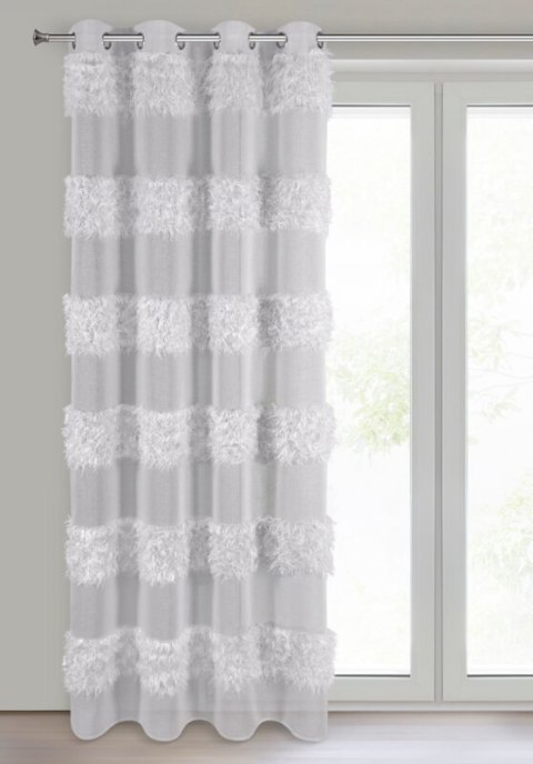 FIRANA GOTOWA MARGARET 140 X 250 CM SREBRNY EUROFIRANY FIRANA GOTOWA MARGARET 140 X 250 CM SREBRNY EUROFIRANY