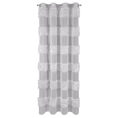 FIRANA GOTOWA MARGARET 140 X 250 CM SREBRNY EUROFIRANY FIRANA GOTOWA MARGARET 140 X 250 CM SREBRNY EUROFIRANY