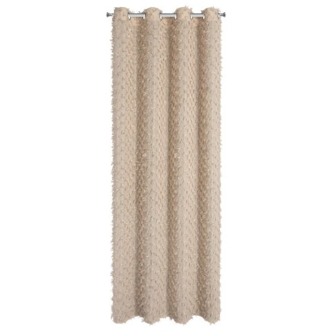 ZASŁONA GOTOWA AURELIA 135 X 250 CM BEŻOWY EUROFIRANY ZASŁONA GOTOWA AURELIA 135 X 250 CM BEŻOWY EUROFIRANY