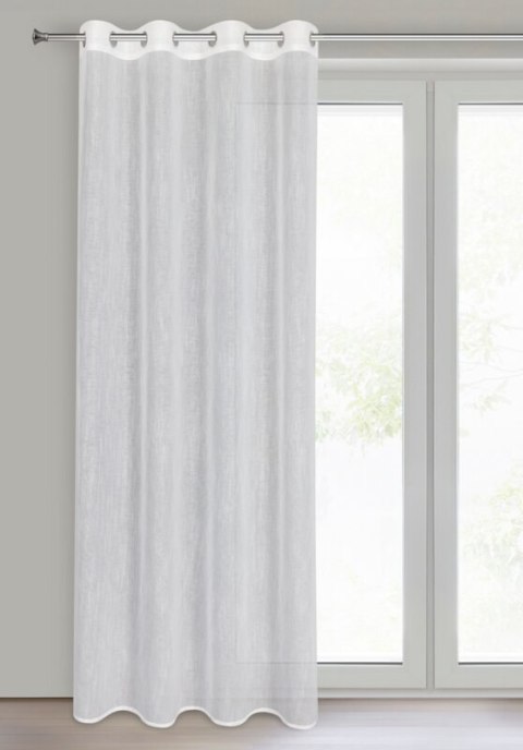 FIRANA GOTOWA AMIRA 140 X 250 CM BIAŁY EUROFIRANY FIRANA GOTOWA AMIRA 140 X 250 CM BIAŁY EUROFIRANY