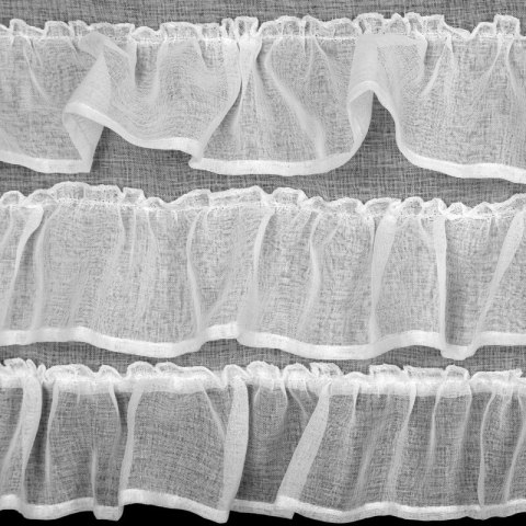 FIRANA GOTOWA LILIAN 1 NA SZELKACH 150 X 45 CM BIAŁY EUROFIRANY FIRANA GOTOWA LILIAN 1 NA SZELKACH 150 X 45 CM BIAŁY EUROFIRANY