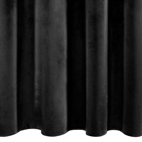 ZASŁONA GOTOWA AURA NA TAŚMIE 140 X 270 CM CZARNY EUROFIRANY ZASŁONA GOTOWA AURA NA TAŚMIE 140 X 270 CM CZARNY EUROFIRANY