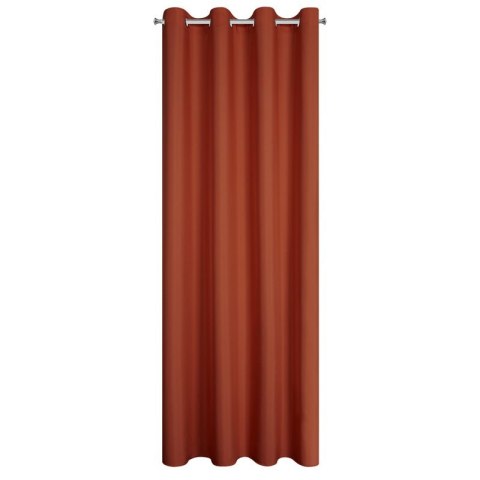 ZASŁONA GOTOWA RITA 140 X 250 CM CEGLASTY EUROFIRANY ZASŁONA GOTOWA RITA 140 X 250 CM CEGLASTY EUROFIRANY