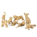 FIGURKA DEKORACYJNA ELDO 19 X 8 X 9 CM ZŁOTY EUROFIRANY