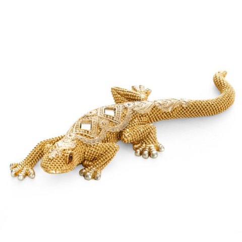 FIGURKA DEKORACYJNA GATOS 20 X 8 X 3 CM ZŁOTY EUROFIRANY FIGURKA DEKORACYJNA GATOS 20 X 8 X 3 CM ZŁOTY EUROFIRANY