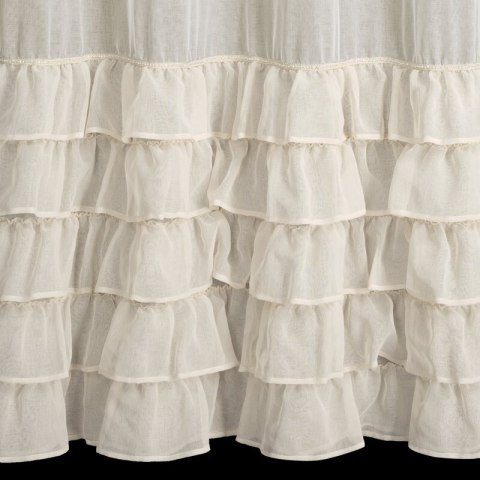 FIRANA GOTOWA CARLI 140 X 250 CM BEŻOWY EUROFIRANY FIRANA GOTOWA CARLI 140 X 250 CM BEŻOWY EUROFIRANY