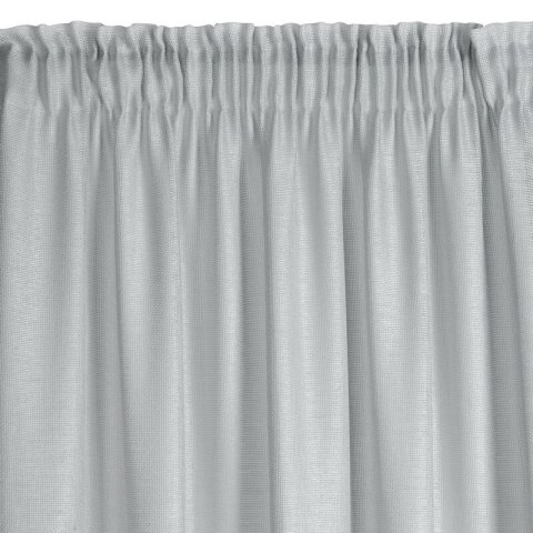 FIRANA GOTOWA CELINE NA TAŚMIE 140 X 270 CM SREBRNY EUROFIRANY FIRANA GOTOWA CELINE NA TAŚMIE 140 X 270 CM SREBRNY EUROFIRANY