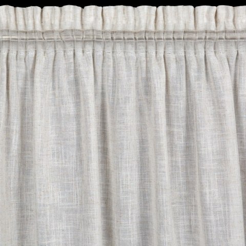 ZASŁONA GOTOWA KARLI NA TAŚMIE 140 X 270 CM NATURALNY EUROFIRANY ZASŁONA GOTOWA KARLI NA TAŚMIE 140 X 270 CM NATURALNY EUROFIRANY