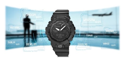 Zegarek Męski CASIO G-SHOCK GBA-800-1AER + BOX Zegarek Męski CASIO G-SHOCK GBA-800-1AER + BOX