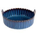 MISA DEKORACYJNA AVRIL 23 X 22 X 10 CM GRANATOWY EUROFIRANY