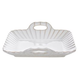 PATERA DEKORACYJNA AVRIL 24 X 23 X 6 CM KREMOWY EUROFIRANY