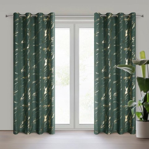 ZASŁONA GOTOWA LANI 140 X 250 CM CIEMNOZIELONY EUROFIRANY ZASŁONA GOTOWA LANI 140 X 250 CM CIEMNOZIELONY EUROFIRANY