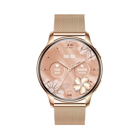 Smartwatch Damski Veltori VT300-1 Złota Bransoleta Smartwatch Damski Veltori VT300-1 Złota Bransoleta
