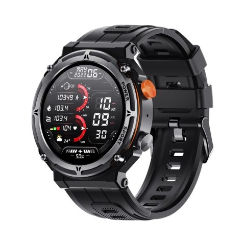 Smartwatch Veltori VT130-1 Czarny Pasek Silikonowy Smartwatch Veltori VT130-1 Czarny Pasek Silikonowy
