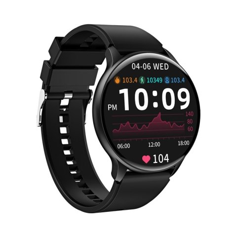 Smartwatch Veltori VT160-1 Czarny Pasek Silikonowy Smartwatch Veltori VT160-1 Czarny Pasek Silikonowy