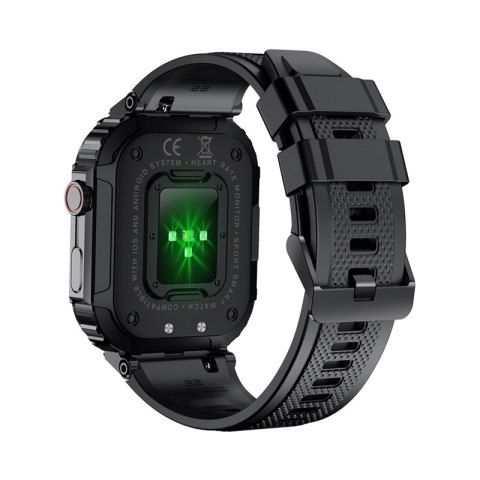 Smartwatch Veltori VT200-1 Czarny Pasek Silikonowy Smartwatch Veltori VT200-1 Czarny Pasek Silikonowy