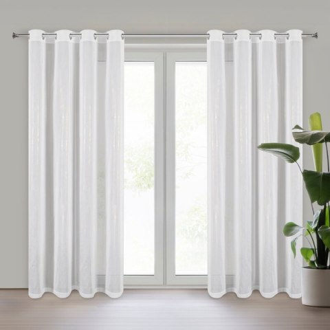FIRANA GOTOWA MISSY 140 X 250 CM BIAŁY EUROFIRANY FIRANA GOTOWA MISSY 140 X 250 CM BIAŁY EUROFIRANY