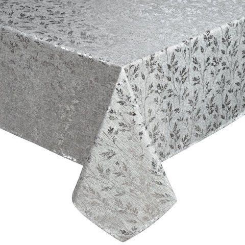 OBRUS SIMONA 140 X 220 CM SREBRNY EUROFIRANY OBRUS SIMONA 140 X 220 CM SREBRNY EUROFIRANY