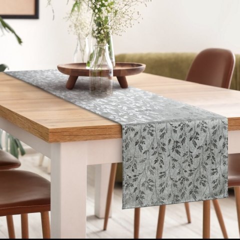 OBRUS SIMONA 140 X 260 CM SREBRNY EUROFIRANY OBRUS SIMONA 140 X 260 CM SREBRNY EUROFIRANY