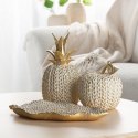 PATERA DEKORACYJNA MOLI 29 X 16 X 3 CM ZŁOTY EUROFIRANY
