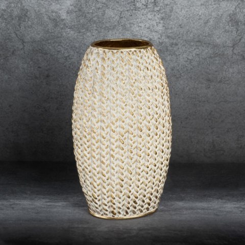 WAZON DEKORACYJNY MOLI 16 X 12 X 27 CM ZŁOTY EUROFIRANY WAZON DEKORACYJNY MOLI 16 X 12 X 27 CM ZŁOTY EUROFIRANY