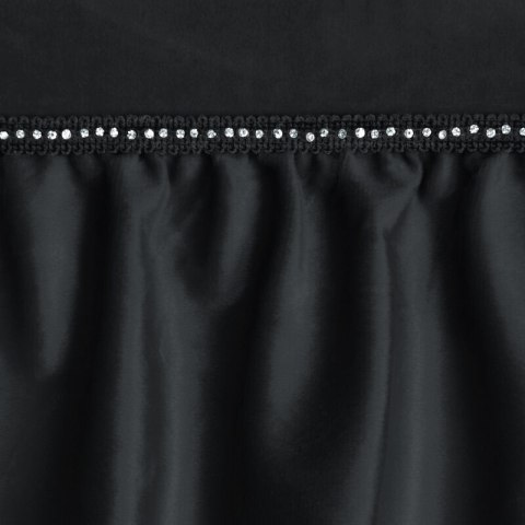 ZASŁONA GOTOWA SAMI 140 X 250 CM CZARNY EUROFIRANY ZASŁONA GOTOWA SAMI 140 X 250 CM CZARNY EUROFIRANY