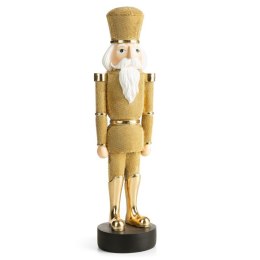 FIGURKA ŚWIATECZNA 199 10 X 10 X 37 CM ZŁOTY EUROFIRANY
