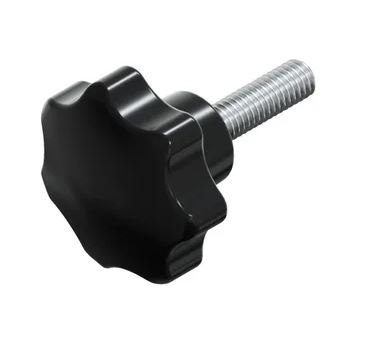 UCHWYT BAKELITOWY Z TRZPIENIEM CZARNY M10*30MM DIN6336L UCHWYT BAKELITOWY Z TRZPIENIEM CZARNY M10*30MM DIN6336L