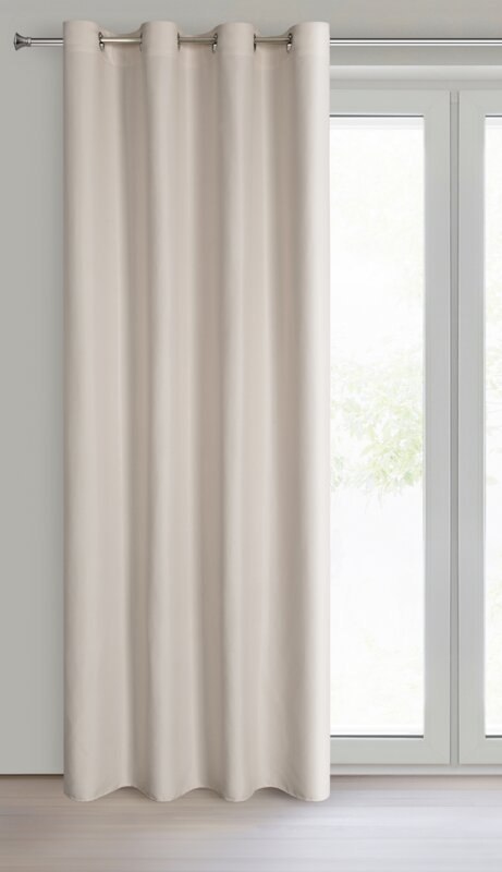 ZASŁONA GOTOWA ADARI 140 X 250 CM BEŻOWY EUROFIRANY ZASŁONA GOTOWA ADARI 140 X 250 CM BEŻOWY EUROFIRANY
