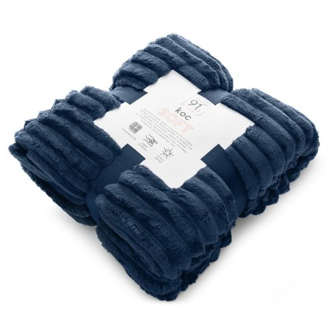 KOC D91 SOFT 170 X 210 CM GRANATOWY EUROFIRANY KOC D91 SOFT 170 X 210 CM GRANATOWY EUROFIRANY