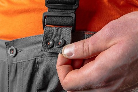 SPODNIE ROBOCZE NA SZELKACH 6W1, ROZMIAR XXXL SPODNIE ROBOCZE NA SZELKACH 6W1, ROZMIAR XXXL