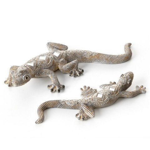 FIGURKA DEKORACYJNA GATOS 20 X 8 X 3 CM STALOWY EUROFIRANY FIGURKA DEKORACYJNA GATOS 20 X 8 X 3 CM STALOWY EUROFIRANY