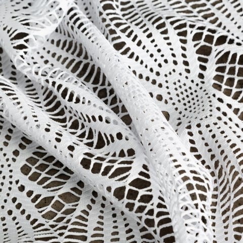 FIRANA GOTOWA ROZI 140 X 250 CM BIAŁY EUROFIRANY FIRANA GOTOWA ROZI 140 X 250 CM BIAŁY EUROFIRANY