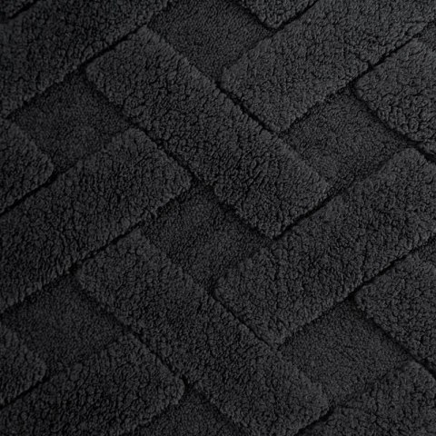 KOC D91 CARO 70 X 160 CM CZARNY EUROFIRANY KOC D91 CARO 70 X 160 CM CZARNY EUROFIRANY