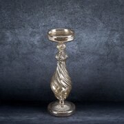ŚWIECZNIK ŚWIĄTECZNY 12C FI 10 X 30 CM SZAMPAŃSKI EUROFIRANY