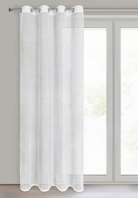 FIRANA GOTOWA CINDY 140 X 250 CM BIAŁY EUROFIRANY FIRANA GOTOWA CINDY 140 X 250 CM BIAŁY EUROFIRANY