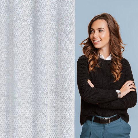 FIRANA GOTOWA CINDY 140 X 250 CM BIAŁY EUROFIRANY FIRANA GOTOWA CINDY 140 X 250 CM BIAŁY EUROFIRANY