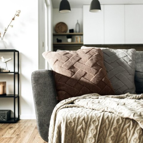 POSZEWKA DESIGN91 45 X 45 CM BEŻOWY EUROFIRANY POSZEWKA DESIGN91 45 X 45 CM BEŻOWY EUROFIRANY