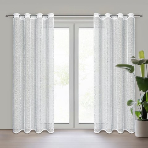 FIRANA GOTOWA CYNTIA 140 X 250 CM BIAŁY EUROFIRANY FIRANA GOTOWA CYNTIA 140 X 250 CM BIAŁY EUROFIRANY