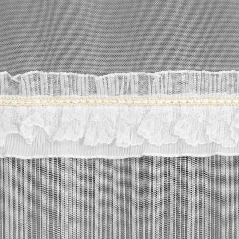 FIRANA GOTOWA MEGAN 140 X 250 CM BIAŁY EUROFIRANY FIRANA GOTOWA MEGAN 140 X 250 CM BIAŁY EUROFIRANY