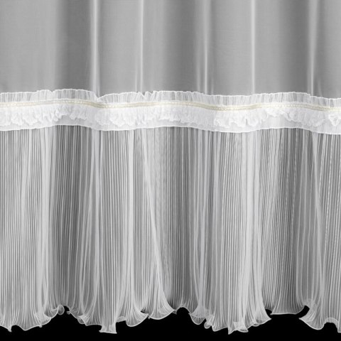 FIRANA GOTOWA MEGAN 140 X 250 CM BIAŁY EUROFIRANY FIRANA GOTOWA MEGAN 140 X 250 CM BIAŁY EUROFIRANY